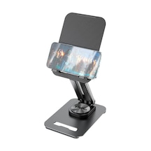 Torima JX-035 Katlanabilir Yükseklik Ayarlı Masaüstü Telefon Ve Tablet Standı Siyah