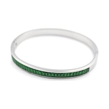 Baget Taşlı Bilezik - Yeşil Yeşil