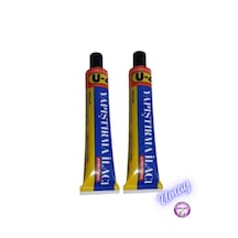 2 Adet Yapıştırma İlacı Deri, Köseli, Lastik, Kumaş Porselen Bakalit Ve Ahşap Yapıştırıcı 40 Gr
