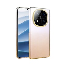 Xiaomi Redmi Note 14 Pro 5g Uyumlu Glossy Kapak - Çöl Titanyum