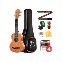 Donner Dus 100 Soprano Ukulele Seti Natural