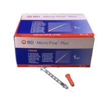 Bd Micro-fine Plus 1ml Enjektör 0,30mm X 8mm 30g 100 Adet 1 Kutu