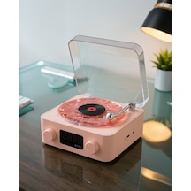 Retro Bluetooth Hoparlör Kristal Ses Uuczzzgramafonspeaker-37