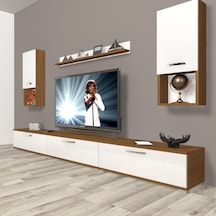 Decoraktiv Eko 270da Slm Tv Ünitesi Tv Sehpası Ceviz - Beyaz