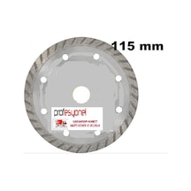 Kesici 115 Mm Turbo Elmas Testere Mermer Granit Kesme Hızlı