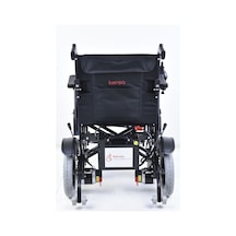 K-200 40km Menzil Uzaktan Kumandalı Akülü Tekerlekli Sandalye 2x250w 120 Kg Taşıma Lityum Batarya