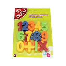 Bubu Mıknatıslı Rakam 25 Parça Bubu00083 Beyaz