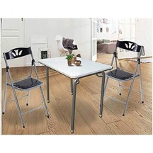 Depolife Balkon Masası Katlanır Mutfak Masası Piknik Masası Ders Çalışma Masası Yer Kaplamaz 60x80cm Diğer