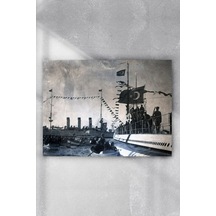 Eski Istanbul Boğaz Nostaljik Poster
