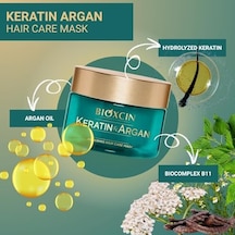 Keratin & Argan Onarıcı Saç Bakım Maskesi 225 Ml Yıpranmış Saçlar İçin Nemlendirici Ve Onarıcı Bakım