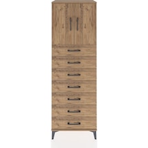 Hyperion Dolap Tek Raflı 7 Çekmeceli 2 Kapaklı 60x44x182 Çam-çam Atlas Çam Hyperion Dolap Tek Raflı 7 Çekmeceli 2 Kapaklı 60x44x182 Çam-çam Atlas Çam
