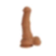 Odins Shop43 Cm Et Dokulu Gerçekçi Çift Katmanlı Sünnetsiz Silikon Melez Penis - Horse Power 3