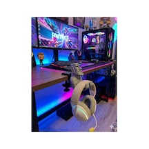 Moai Figürlü Masa Kenarı Kulaklık Standı Gamer Tutucu