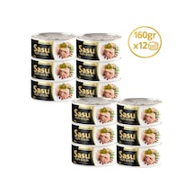 Sasu Zeytinyağlı Ton Balığı Bütün Dilim 12 x 160 G