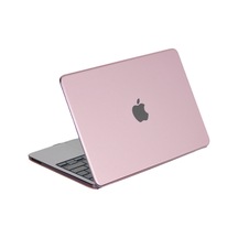 Apple Macbook Neo Şeffaf Macbook Kapak - Pembe Çok Renkli