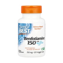 Doctor's Best, Benfotiamine 150 With Benfopure , 150 Mg, 120 ...