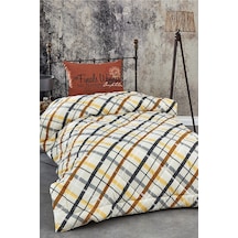 Komfort Home Tek Kişilik Baskılı Pamuklu Silikon Yorgan + Yastık (524987618)