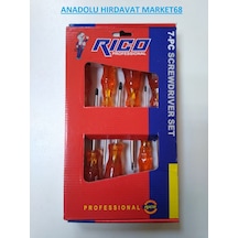 Rico Tornavida Seti 7 Parça Profesyonel Crv Çelik