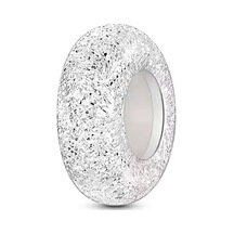 Kristal Görünümlü Stoper Charm Gümüş