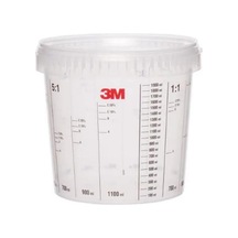 3M 50405 2300 ML BOYA HAZIRLAMA KABI-KAPAĞI SETİ 10 ADET