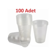 100 Adet Plastik Pet Bardak Otomat Uyumlu 180cc Kullan At