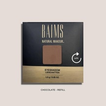 Baims Eyeshadow Yeniden Dolum Göz Farı 60 Chocolate