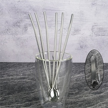 Tohana Altılı Çelik Kaşık Pipet Seti - Thn75667