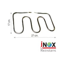 Sanayi Tipi Tost Rezistansı 220 V 1000 Watt Cr-Nı Q8 5 Mm