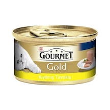 Purina Gourmet Gold Kıyılmış Tavuk Etli Konserve Kedi Maması 4 x 85 G