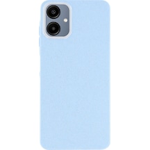For Samsung Galaxy Uyumlu A06 Case Imd Glitter Tpu Phone Cover Large Camera Cutout - Sky Blue Gök Mavisi