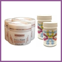 Bezos Hintohu Three Brand 100ml Arnavut Aklıkkremi 3ad+foot Carecream 50ml Ayakbakımkremi Naneferahlığıve Rengaren