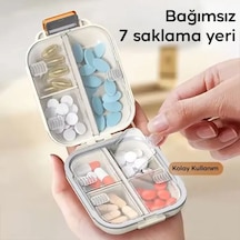 Çok Izgaralı İlaç Kutusu Şeffaf