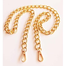 Angel Çanta Aksesuar Light Gold Renk 16x22 Mm Çanta Zinciri Kancalı 120 Cm