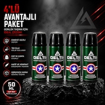 4 Adet Delta Biberr Gaz Sprey 50ml