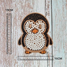Cam Mozaik Sanat Seti Kendin Yap Dıy Mozaik Penguen Tablo Çocuk Etkinlik Hobi Ve Sanat Seti