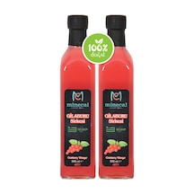 Gilaburu Sirkesi 2x500 Ml %100 Katkısız Doğal Şekersiz Koruyucu Içermez