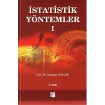 İstatistik Yöntemler 1 - Erdoğan Gavcar