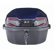 Motosiklet Çantası 33 Litre Metalik Lacivert