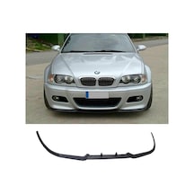Bmw E46 M3 Ön Lip Mat Siyah Ön Tampon Lip