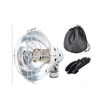 Maiyame Kamp Isınma Heaterı: Mini Gazlı, Elektronik Ateşleme, Çadır/fishing Isıtıcı, Isı Kontrol Valfi, Taşınabilir Çanta Gümüş