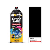 Sgs Sprey Boya Akrilik - Siyah/mat Yüksek Isıya Dayanıklı 320 Gr 400 Ml F3205 Siyah