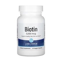 Lake Avenue Nutrition, Bioti.n 5.000 Mcg 30 Veggie Kapsül - D...