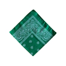 Bandana Balık Desenli Yeşil