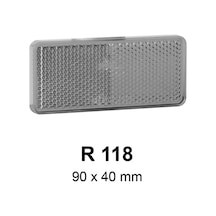 Jokon R 118 Beyaz Karavan Reflektörü 90x40 Mm Yapışkanlı Jk31.0005.521