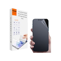 Apple iPhone 11 Pro Uyumlu Kırılmaz Cam Özel Kesim Mat Hydrogel Film
