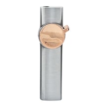 Gümüş Tek Torch Pürmüz Metal Puro Çakmağı - Tr8027