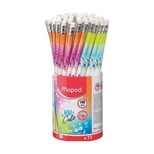 Maped Kurşun Kalem Mini Cute Hb Silgili 72 Li 851874 Çok Renkli