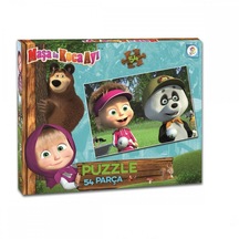 Laço Kids Mb7539 Masha Koça Ayı 54 Parça Puzzle