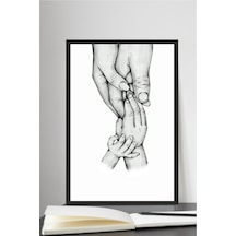 Home Yazılı Ahşap Mdf Çerçeve Görünümlü Mdf Tablo Çok Renkli - 713607655 Çok Renkli