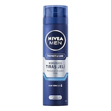 Men Erkek Nemlendirici Tıraş Jeli Protect&care 200 Ml + Nıvea Men Erkek Sprey Deodorant Deep Dimension Darkwood 150ml